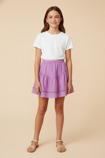 GIRLS Detailed Skirt