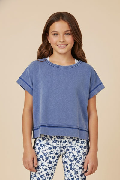 GIRLS Open Back Tee