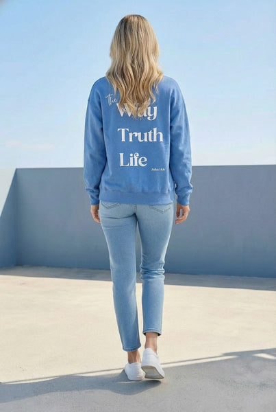 Trust Jesus Graphic Sweatshirt