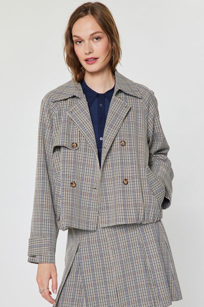 Bekka Plaid Jacket