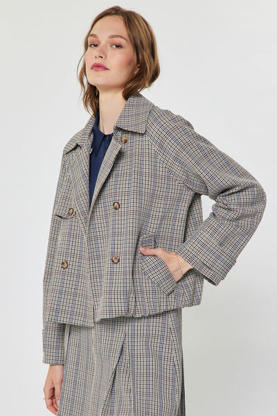 Bekka Plaid Jacket
