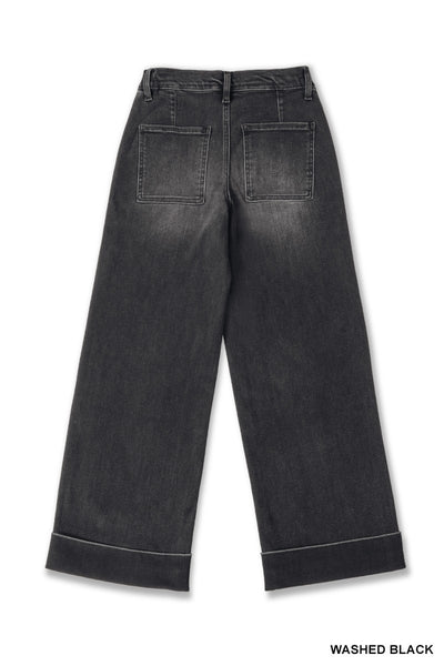 Utility Cropped Jeans