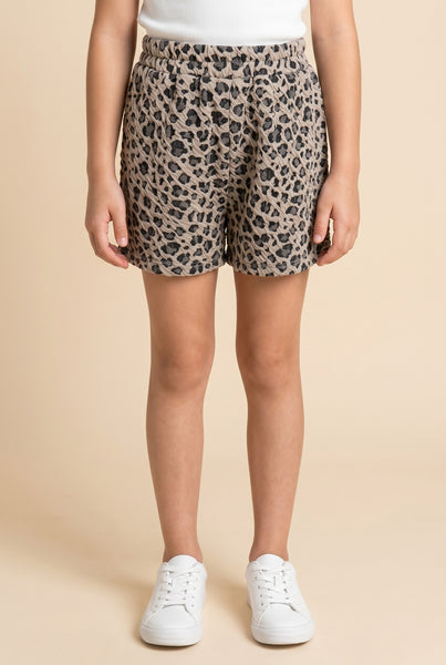 GIRLS Leopard Shorts
