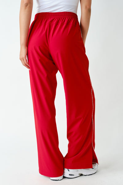 Finish Line Track Pants - Red