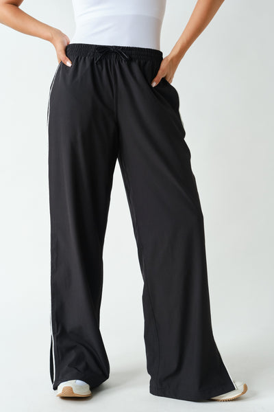 Finish Line Track Pants - Black