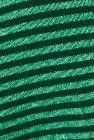 Kelly Striped Cardigan - Green
