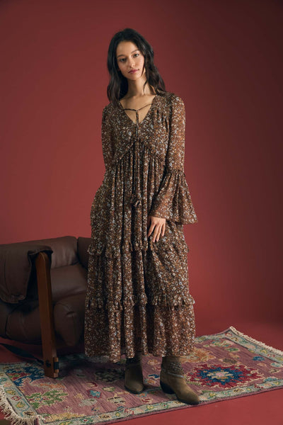 Fall Please Boho Dress