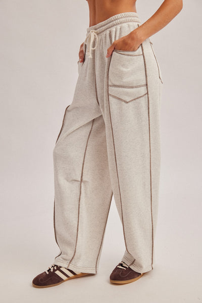 Barrel Seam Sweat Pants