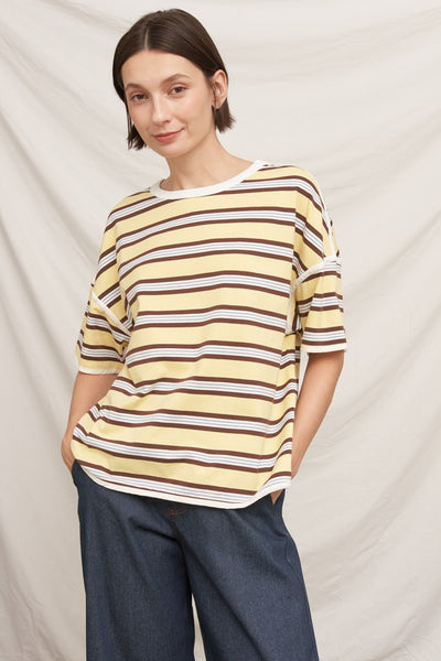 Fall Mellow Stripe Tee