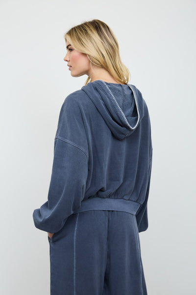 Quincy Hoodie - Navy