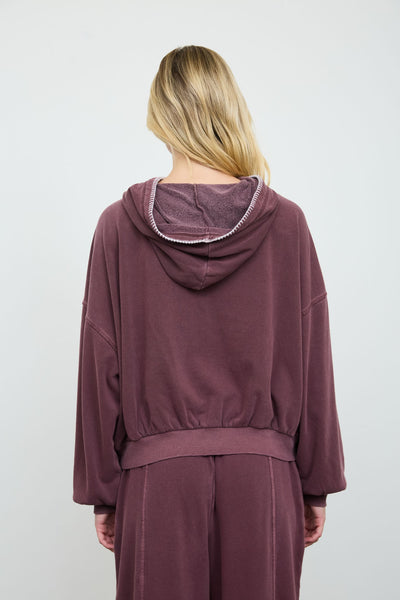 Quincy Hoodie - Maroon