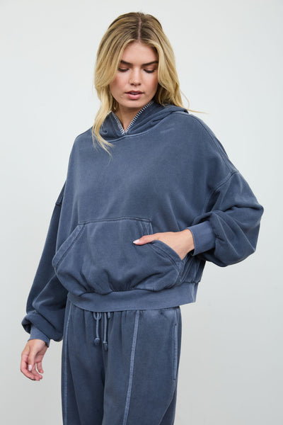 Quincy Hoodie - Navy