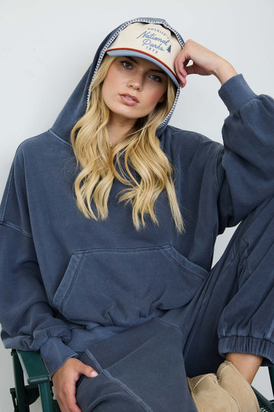 Quincy Hoodie - Navy