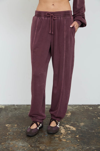 Quincy Joggers - Maroon