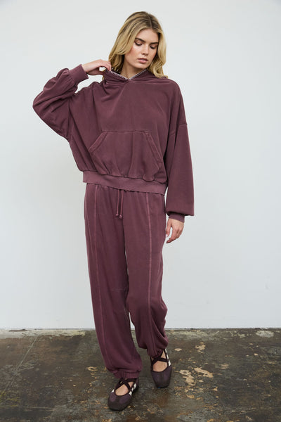 Quincy Joggers - Maroon