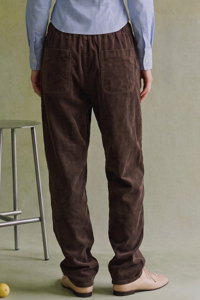 Chocolate Corded Pants
