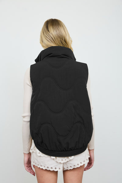 Wave Vest - Black