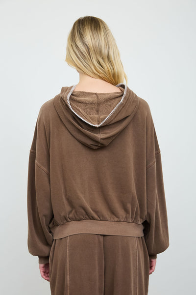Quincy Hoodie - Brown