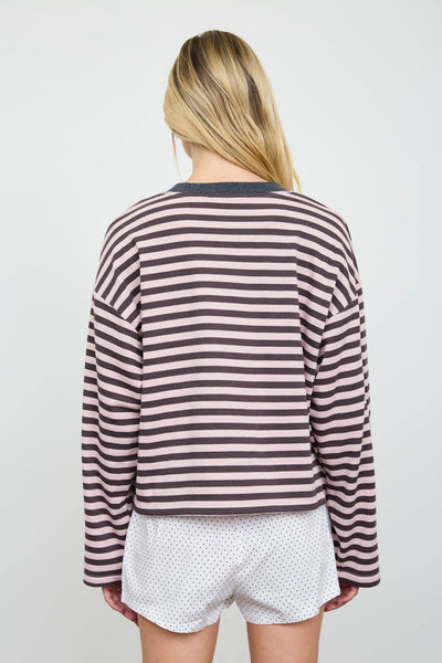 Dusty Striped Top