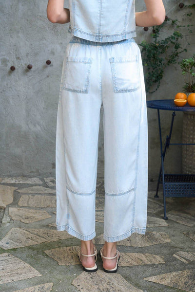 Meg Washed Denim Pants