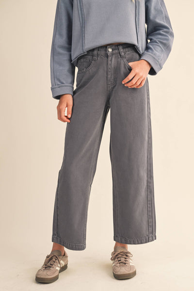 GIRLS BARREL PANTS
