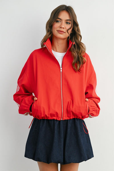 Striped Game Day Jacket
