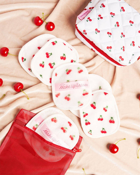 Cherry Crush 7-Day Set & Makeup Bag Gift Set