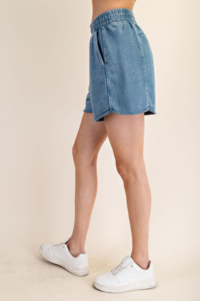 Deep Sea French Terry Shorts