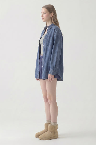 Moonlight Oversized Button Up