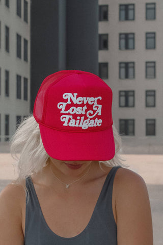 Never Lost a Tailgate Trucker Hat