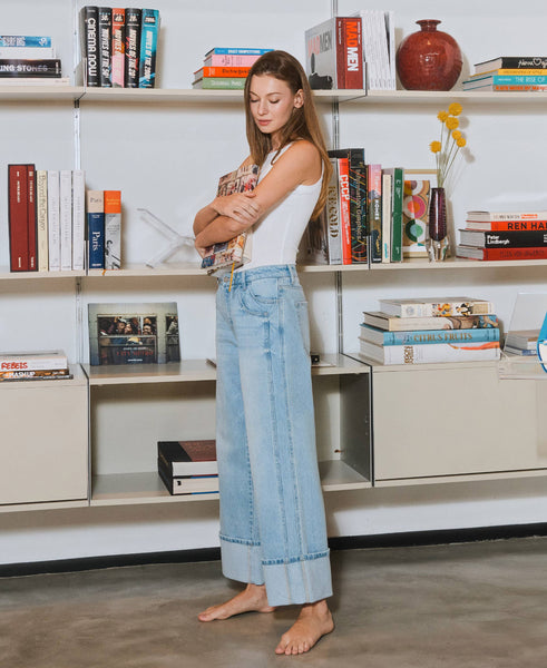 Vervet Ginny Cuffed Jeans