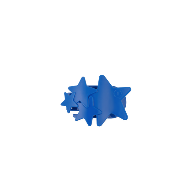 Flat Hair Clip | Tiny | Blue Shooting Star