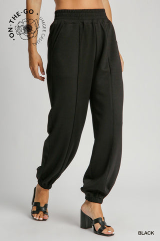 Luxe Knit Jogger - Black
