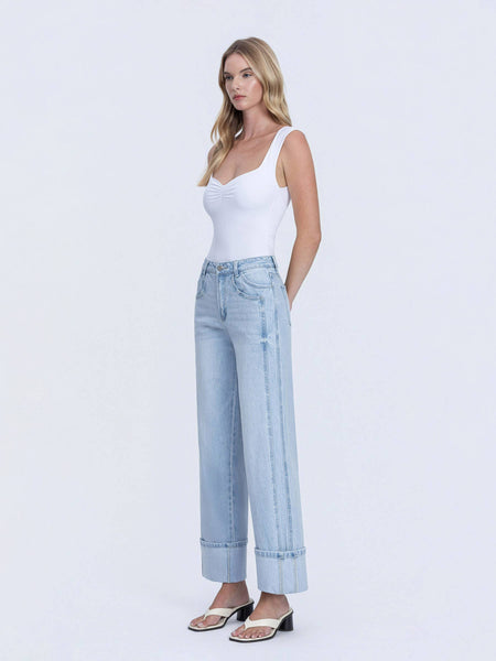 Vervet Ginny Cuffed Jeans