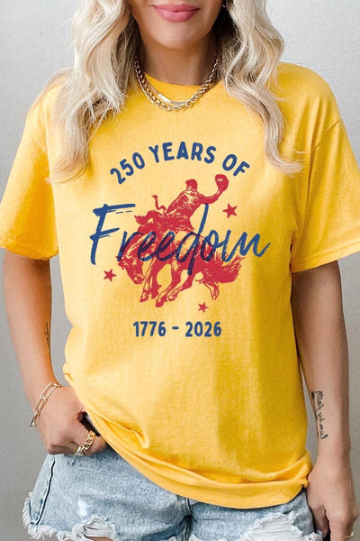 Freedom 250 Graphic Heavy Cotton Tee