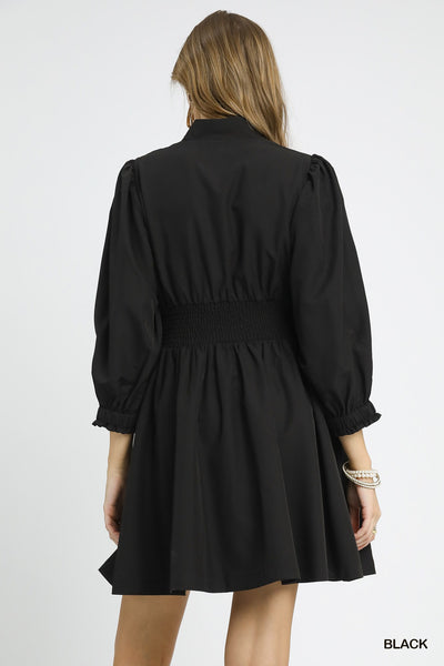 Statement Black Dress