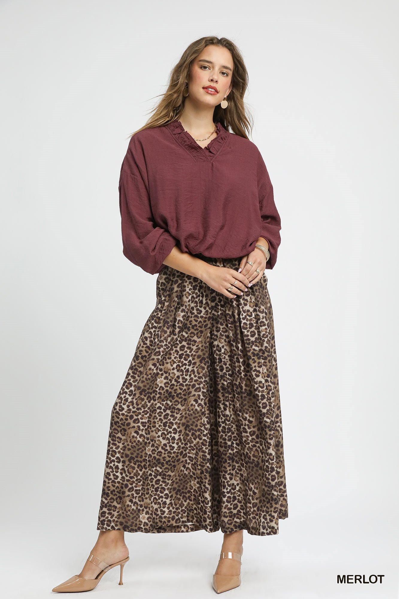 Merlot Blouse