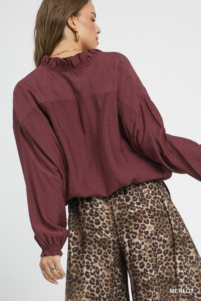 Merlot Blouse
