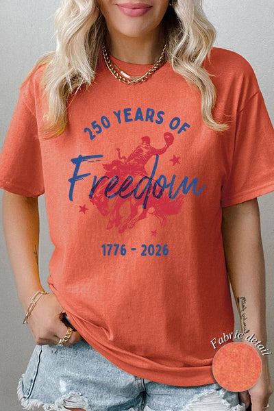 Freedom 250 Graphic Heavy Cotton Tee