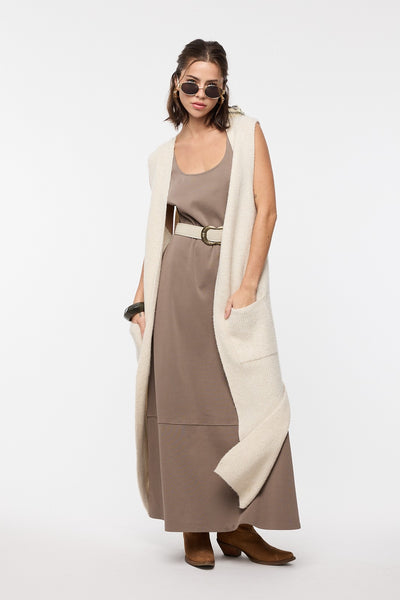 Long Sweater Vest Cardigan