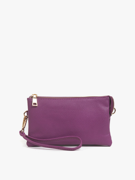 M013 Riley Monogrammable 3 Compartment Crossbody/Wristlet