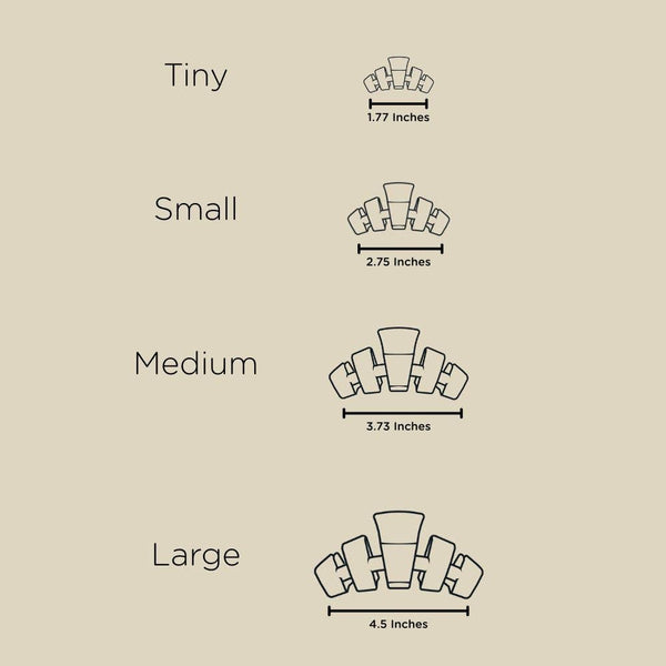 Classic Hair Clip | Tiny | Merry Pinkmas