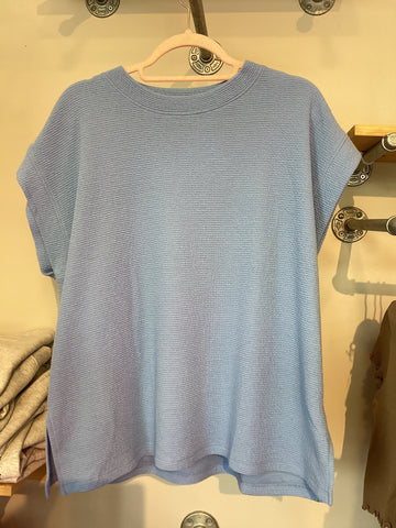 HLB Cloud Knit Tee - Blue