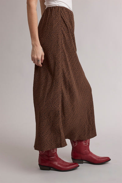 Jess Leopard Skirt