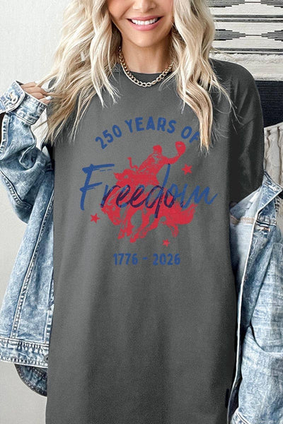 Freedom 250 Graphic Heavy Cotton Tee
