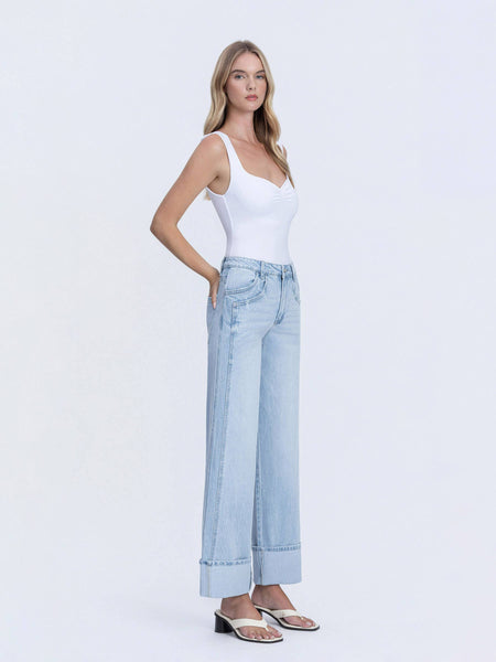 Vervet Ginny Cuffed Jeans