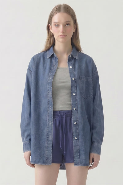 Moonlight Oversized Button Up
