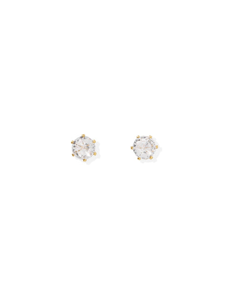 Screwback Stud Earrings - Helen Gold