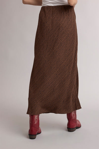 Jess Leopard Skirt