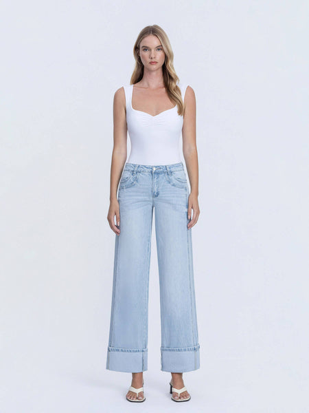 Vervet Ginny Cuffed Jeans